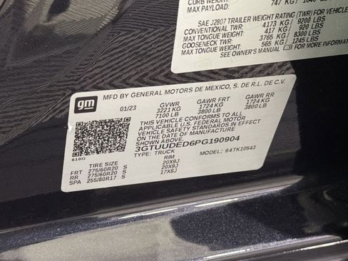 Used 2023 GMC Sierra 1500 SLT w/ SLT Premium Package image 40