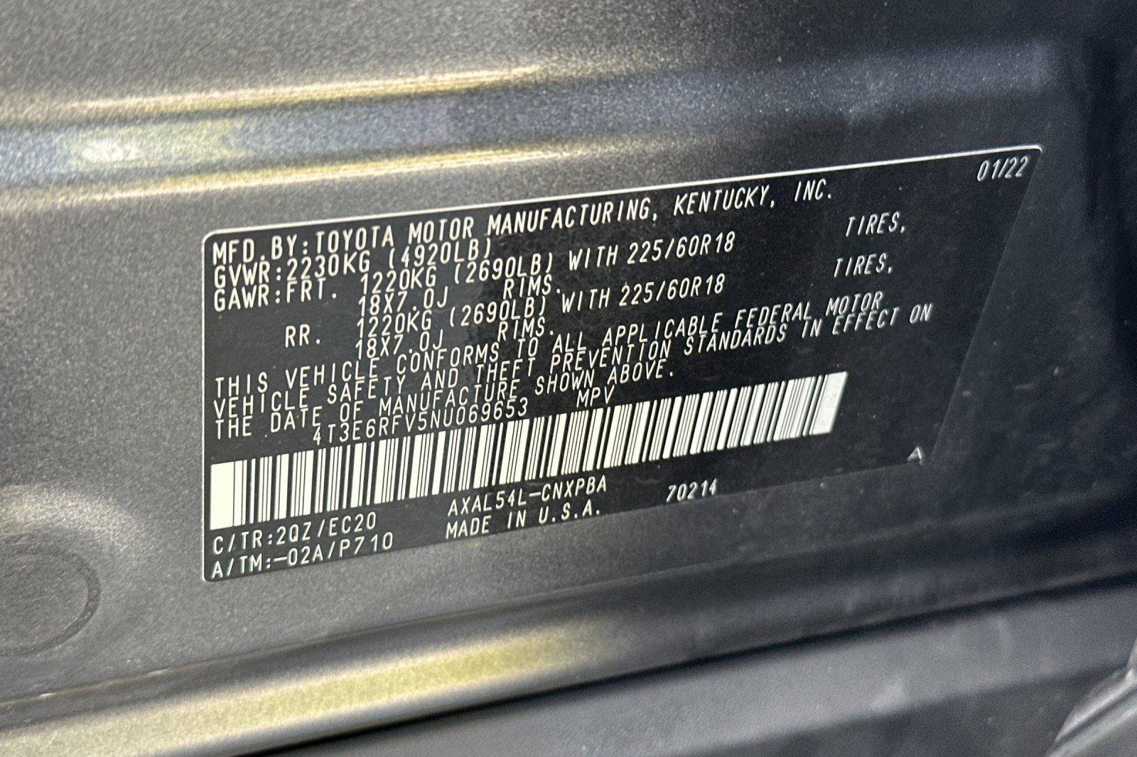 Used 2022 Toyota RAV4 XSE AWD/4WD image 28