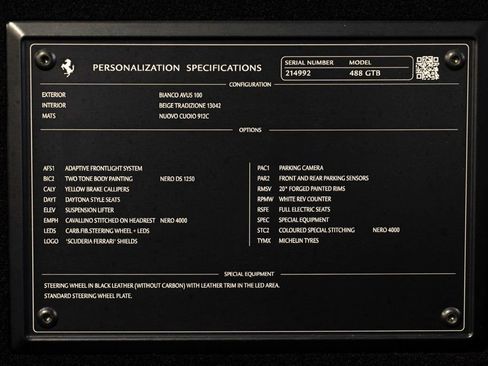 Used 2016 Ferrari 488 GTB RWD image 44