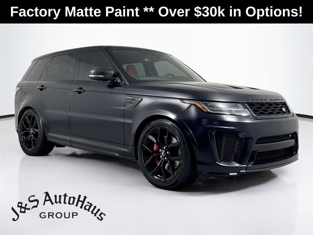 Used 2022 Land Rover Range Rover Sport SVR AWD/4WD image 1