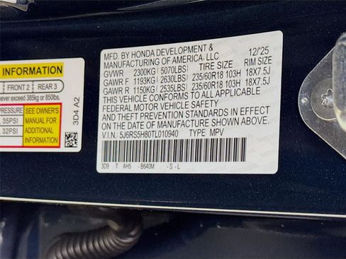 New 2026 Honda CR-V Sport-L image 30