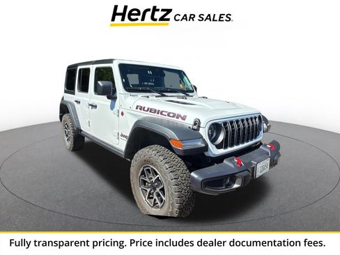 Used 2025 Jeep Wrangler Unlimited Rubicon AWD/4WD image 1