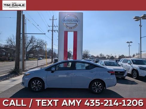 New 2025 Nissan Versa SV w/ Trunk Package FWD image 1