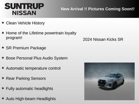 Used 2024 Nissan Kicks SR w/ SR Premium Package FWD image 6