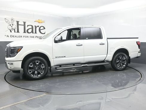 Used 2023 Nissan Titan Platinum Reserve w/ Off Road Protection Package AWD/4WD image 32