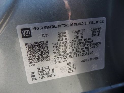 New 2026 Chevrolet Equinox LT w/ LPO, Floor Liner Package image 26