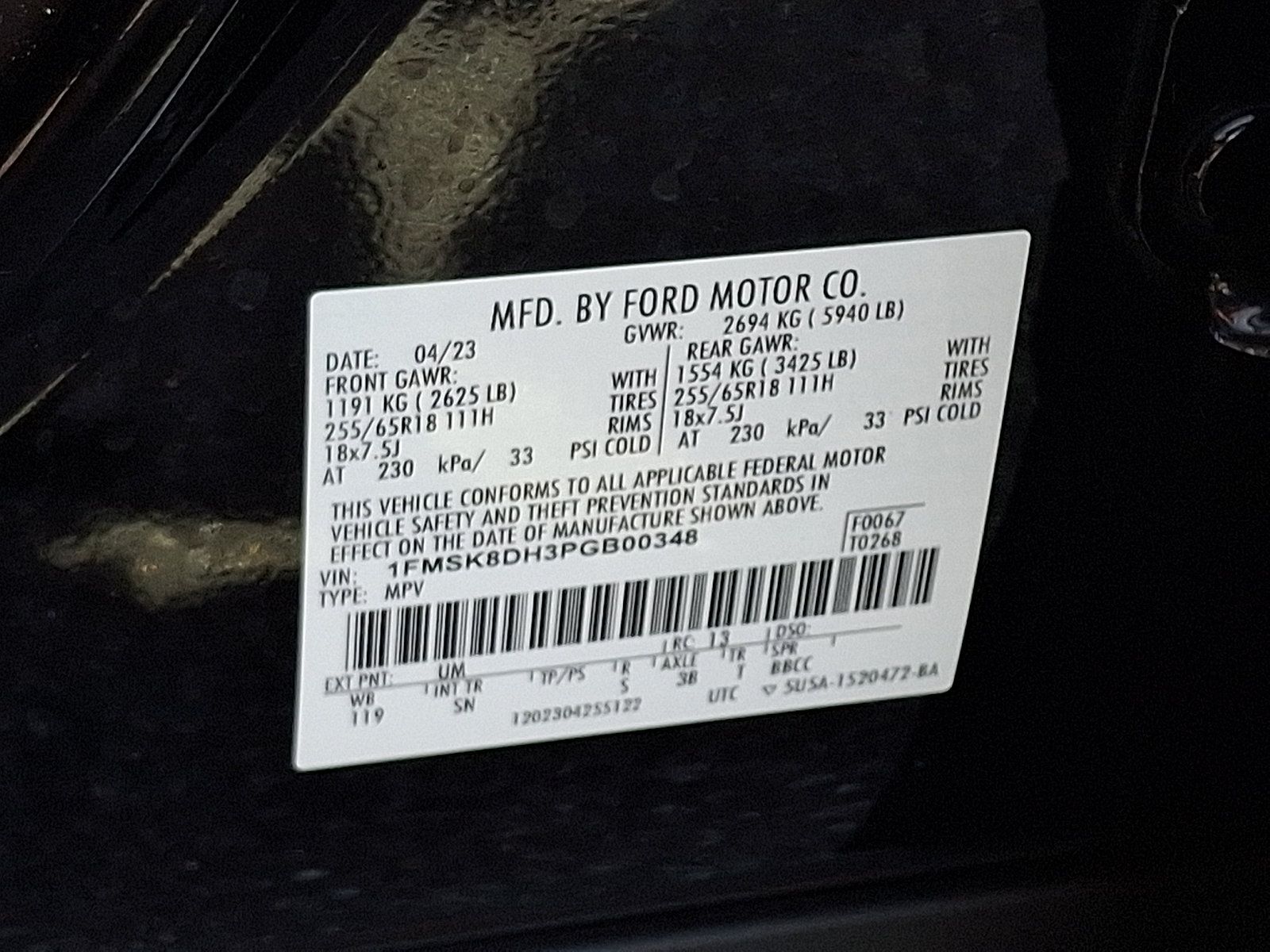 Certified 2023 Ford Explorer XLT w/ Equipment Group 202A AWD/4WD image 28