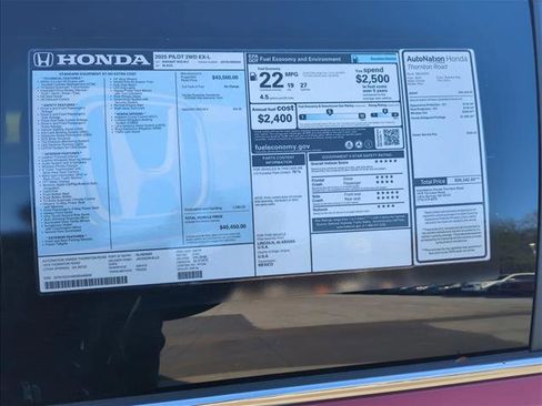 New 2025 Honda Pilot EX-L image 21