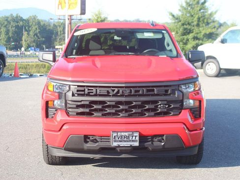 Used 2025 Chevrolet Silverado 1500 Custom w/ Turbomax Blackout Package AWD/4WD image 2