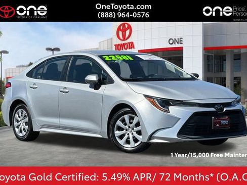 Certified 2024 Toyota Corolla LE FWD image 1