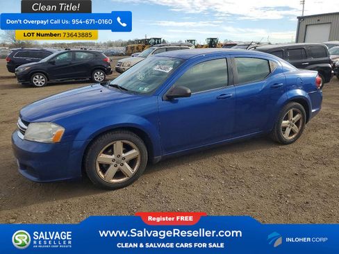 Used 2013 Dodge Avenger SE image 1