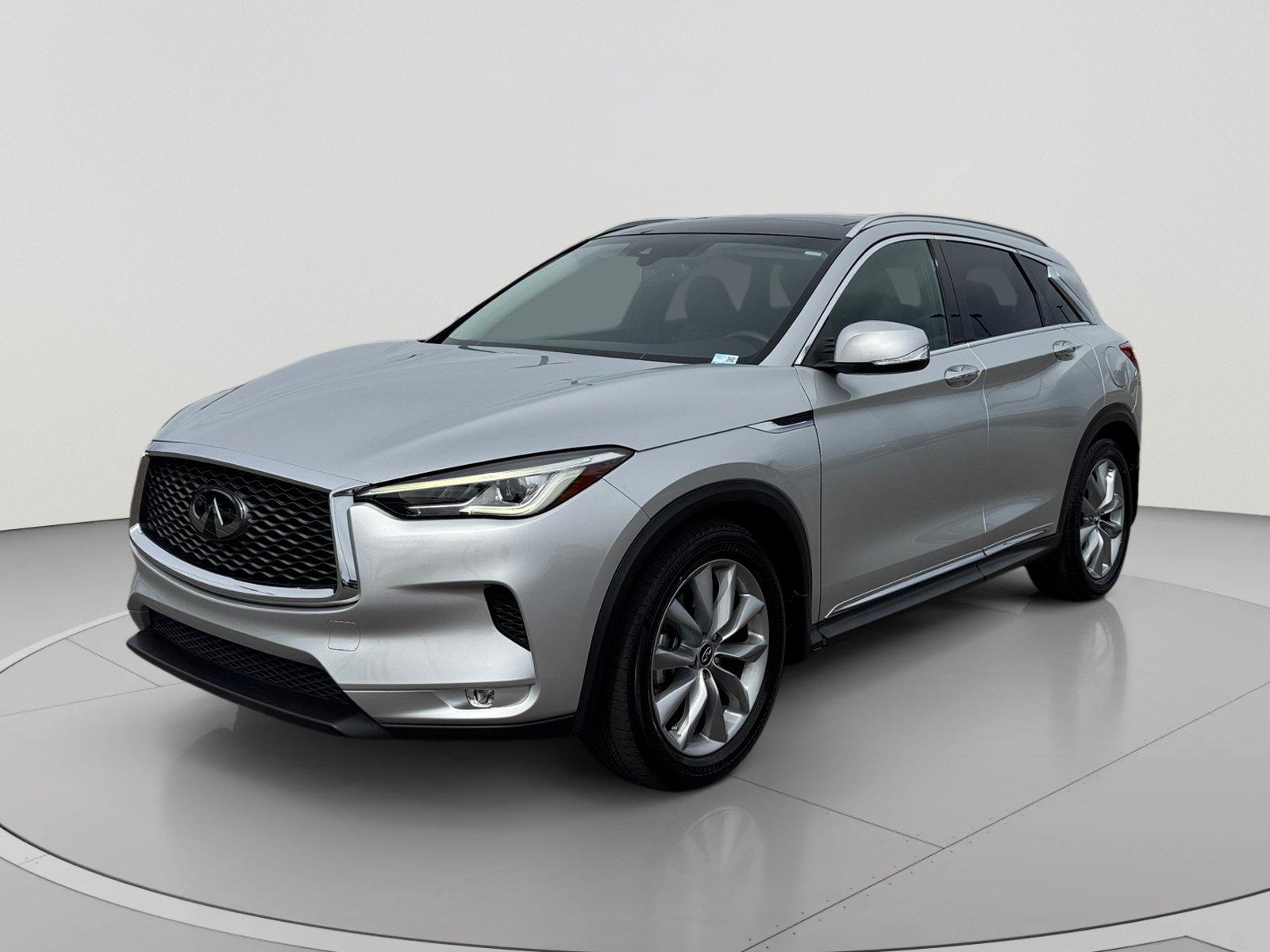 Used 2019 INFINITI QX50 Luxe w/ Protection Package FWD image 1