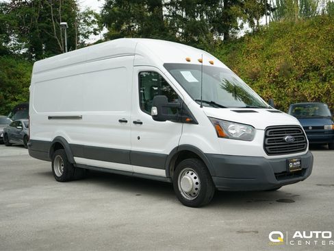 Used 2016 Ford Transit 350 148 High Roof Extended DRW RWD image 3