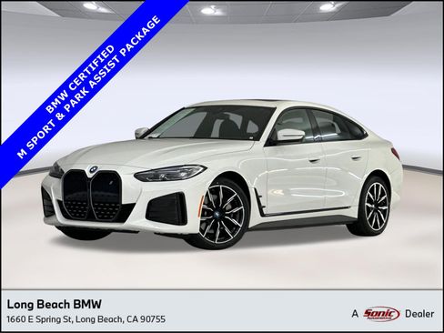 Used 2023 BMW i4 eDrive40 w/ M Sport Package RWD image 1