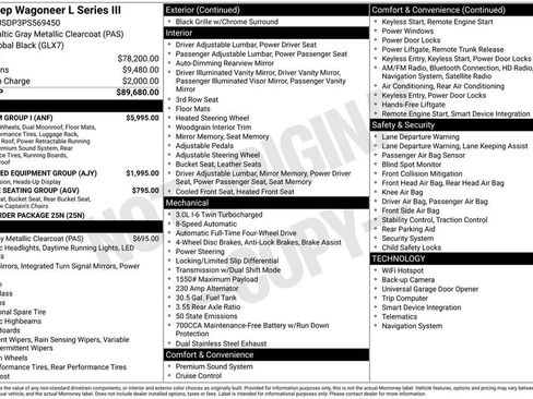 Used 2023 Jeep Wagoneer L Series III w/ Premium Group I image 19