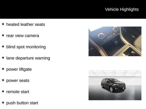 Certified 2022 Ford Edge SEL w/ Convenience Package AWD/4WD image 10