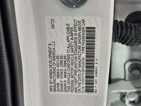 Certified 2023 Honda Accord EX image 31