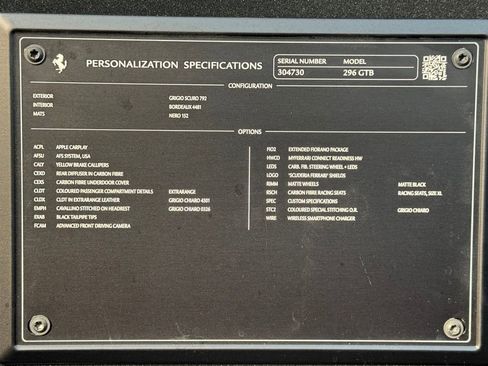 Used 2024 Ferrari 296 GTB image 77