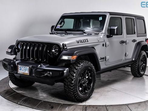 Used 2021 Jeep Wrangler Unlimited Sport image 2