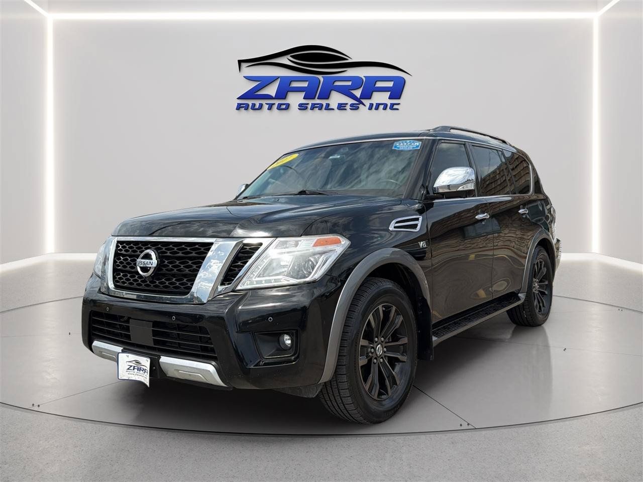 Used 2017 Nissan Armada Platinum w/ Interior Lighting Package AWD/4WD image 3