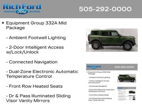 Certified 2025 Ford Bronco Badlands AWD/4WD image 31