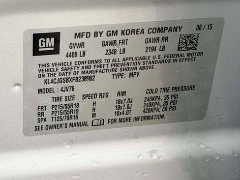 Used 2015 Buick Encore Leather AWD/4WD image 17