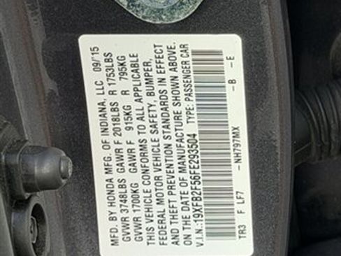 Used 2015 Honda Civic LX image 26