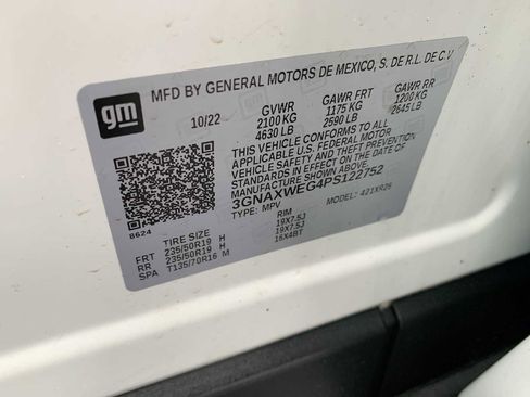 Certified 2023 Chevrolet Equinox RS image 32