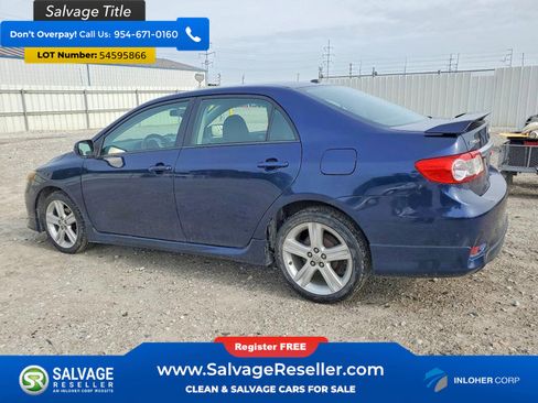 Used 2013 Toyota Corolla S w/ Premium Pkg FWD image 3