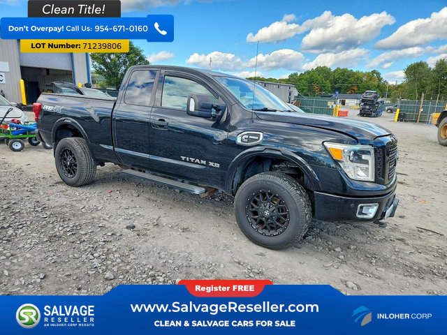Used 2017 Nissan Titan PRO-4X w/ Pro-4x Convenience Package AWD/4WD image 5