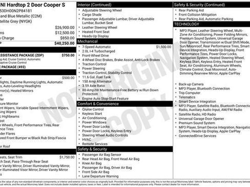 Used 2022 MINI Cooper S w/ Driver Assistance Package FWD image 7