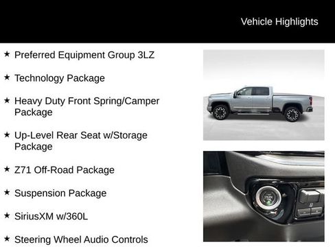 Certified 2024 Chevrolet Silverado 2500 High Country w/ Technology Package AWD/4WD image 3