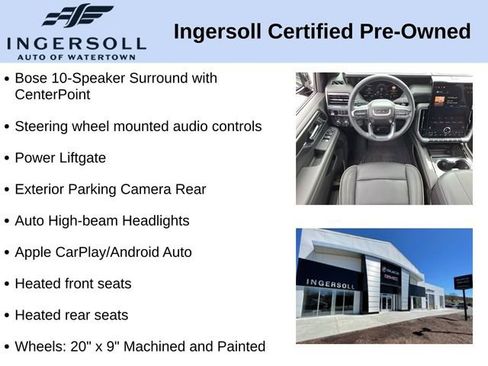 Used 2025 GMC Yukon Elevation w/ LPO, Floor Liner Package AWD/4WD image 10
