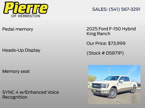 Certified 2025 Ford F150 King Ranch AWD/4WD image 12