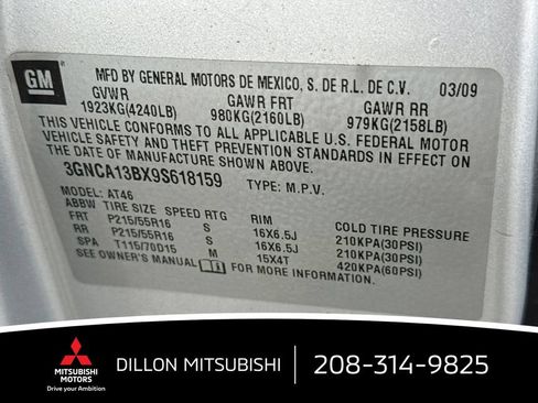 Used 2009 Chevrolet HHR LS FWD image 26
