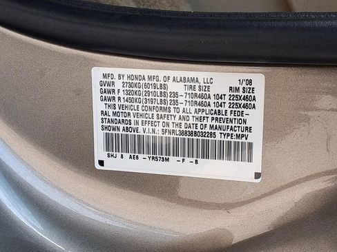 Used 2008 Honda Odyssey Touring image 10