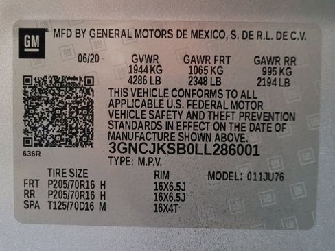 Used 2020 Chevrolet Trax LS w/ Tint and Cruise Package FWD image 33