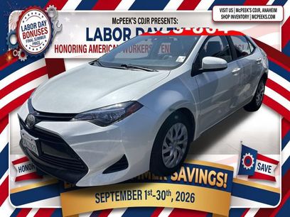 Used 2017 Toyota Corolla LE w/ Carpet Mat Package (TMS)