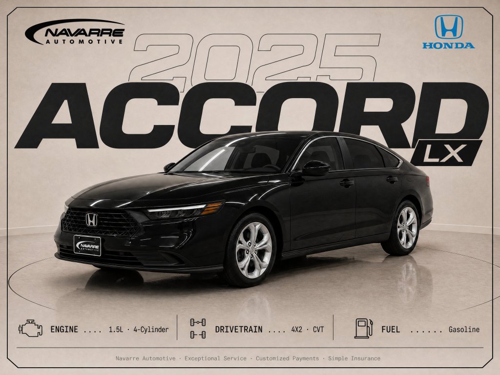Used 2025 Honda Accord LX image 1