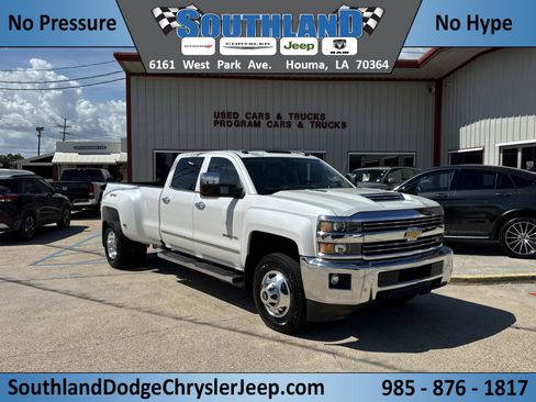 Used 2019 Chevrolet Silverado 3500 LTZ w/ Duramax Plus Package AWD/4WD image 1