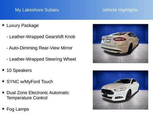 Used 2016 Ford Fusion SE w/ Equipment Group 202A FWD image 12