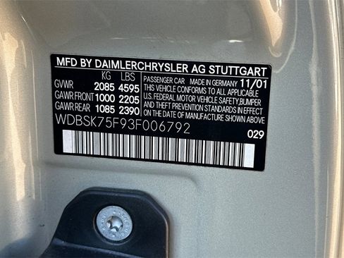 Used 2003 Mercedes-Benz SL 500 SL 500 image 30