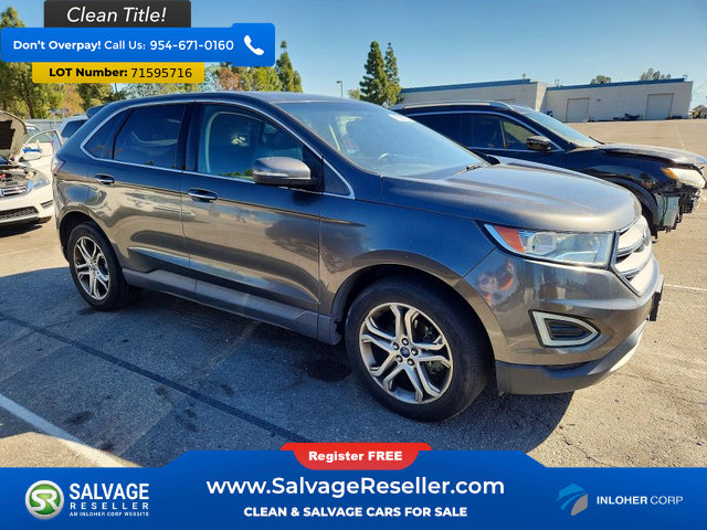 Used 2016 Ford Edge Titanium w/ Technology Package FWD image 5