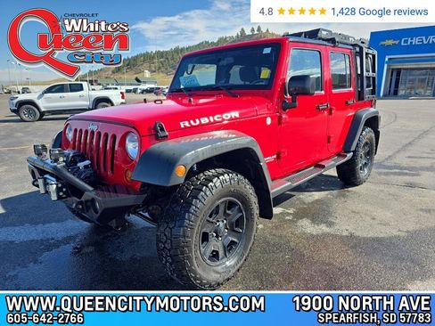 Used 2012 Jeep Wrangler Unlimited Rubicon w/ Dual Top Group AWD/4WD image 1