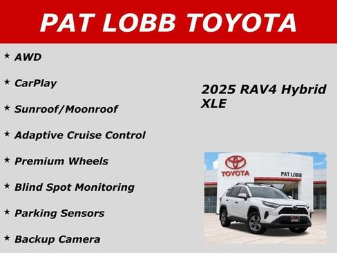 Used 2025 Toyota RAV4 XLE w/ Convenience Package AWD/4WD image 39
