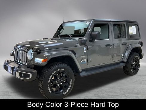 Used 2021 Jeep Wrangler Unlimited Sahara w/ Cold Weather Group image 4