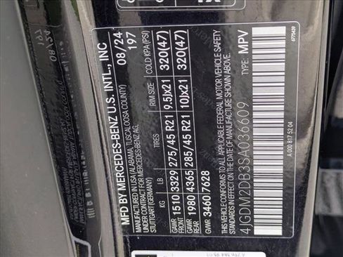 Certified 2025 Mercedes-Benz EQS 450+ SUV image 26