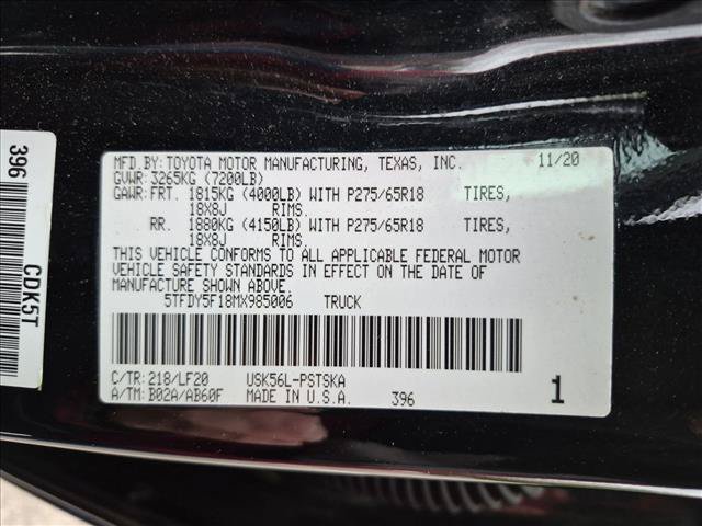 Used 2021 Toyota Tundra TRD Pro AWD/4WD image 14