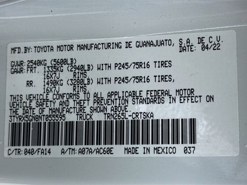 Used 2022 Toyota Tacoma SR image 37