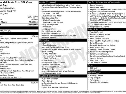 Used 2024 Hyundai Santa Cruz SEL image 17